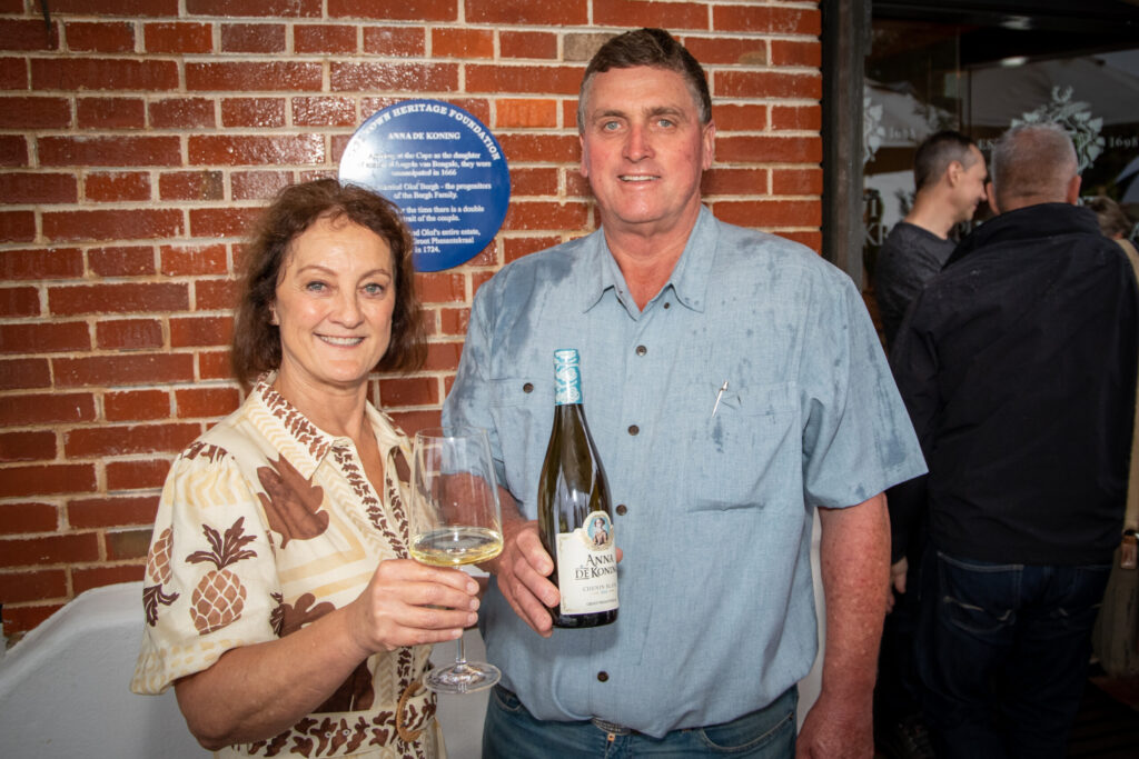 Ronelle and André Brink (Groot Phesantekraal owners)