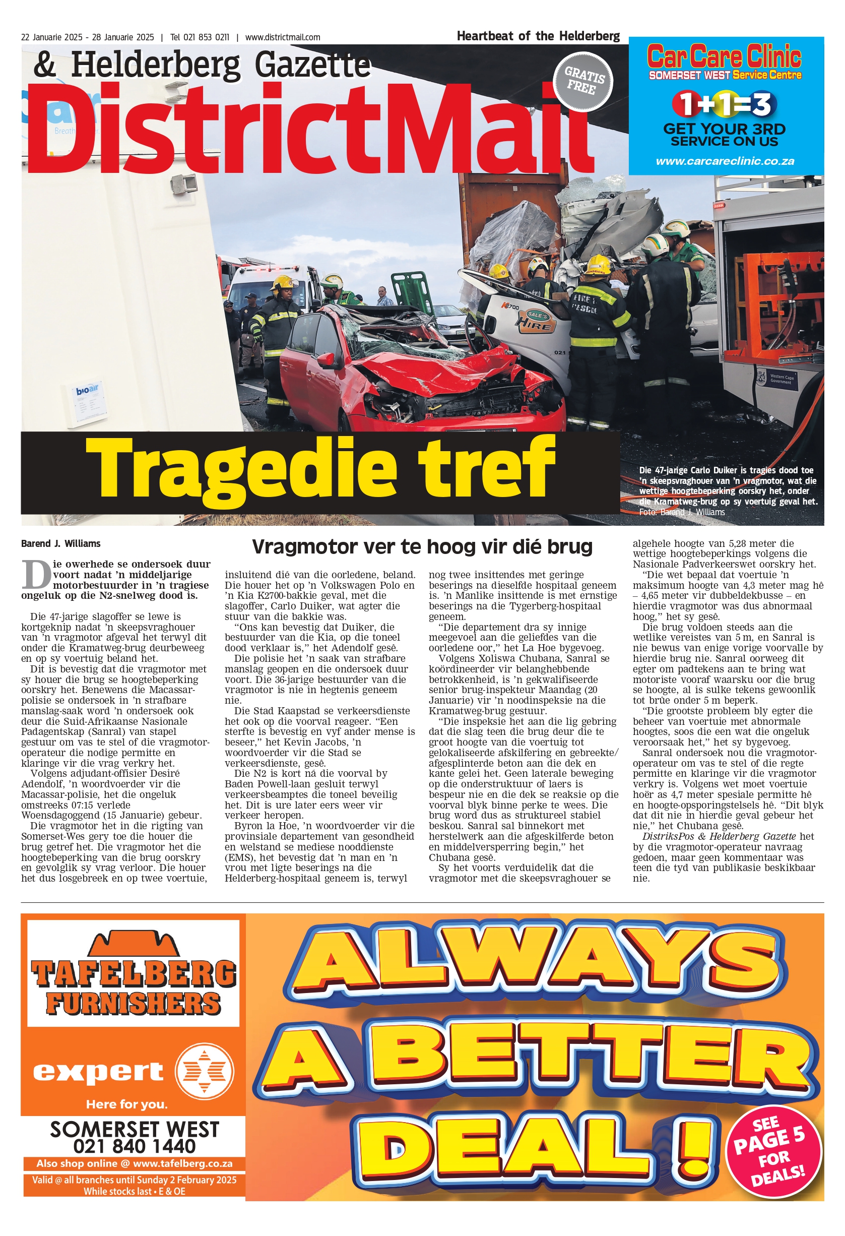 DistrictMail & Helderberg Gazette E-Edition – 22 January 2025