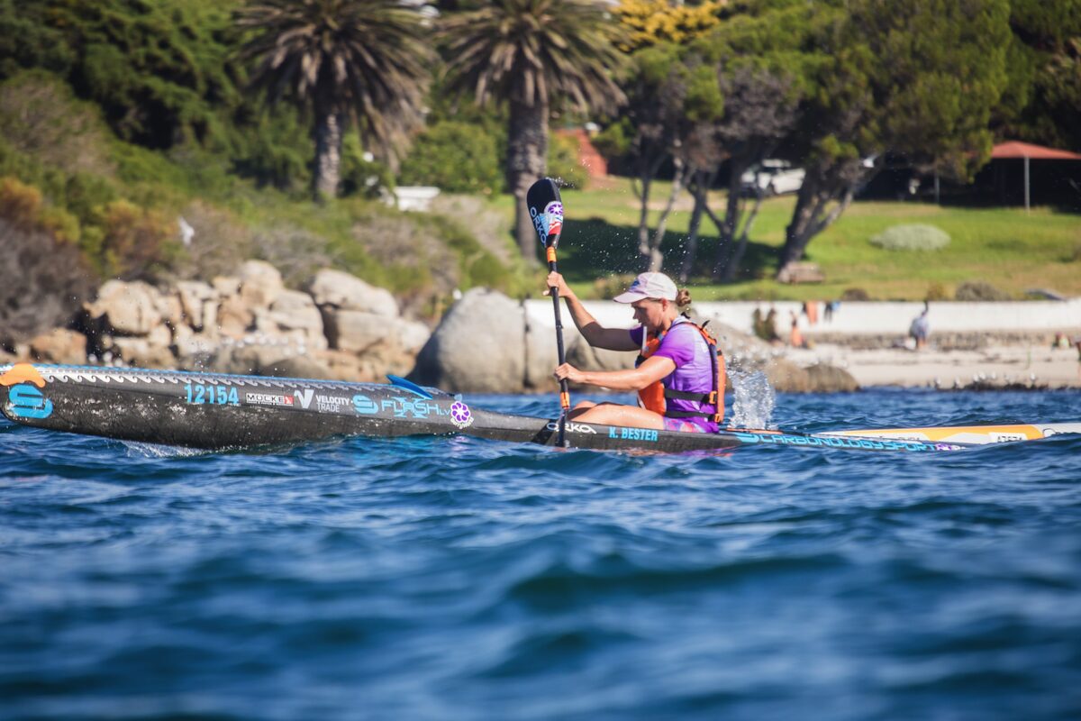 Bester paddles to glory