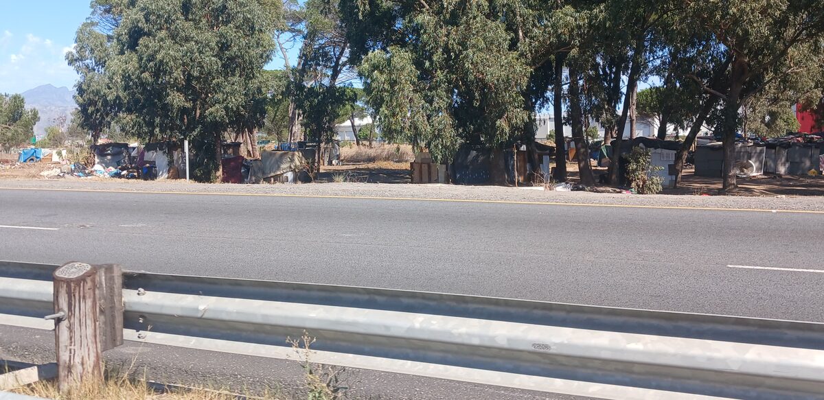 A concerned local has expressed mounting frustration over the increasing number of squatters setting up camp along the N2 highway in Somerset West.