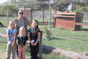 Young trio learns more on cheetahs