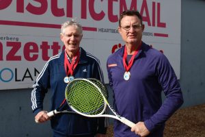 Father-son duo climb tennis ranks