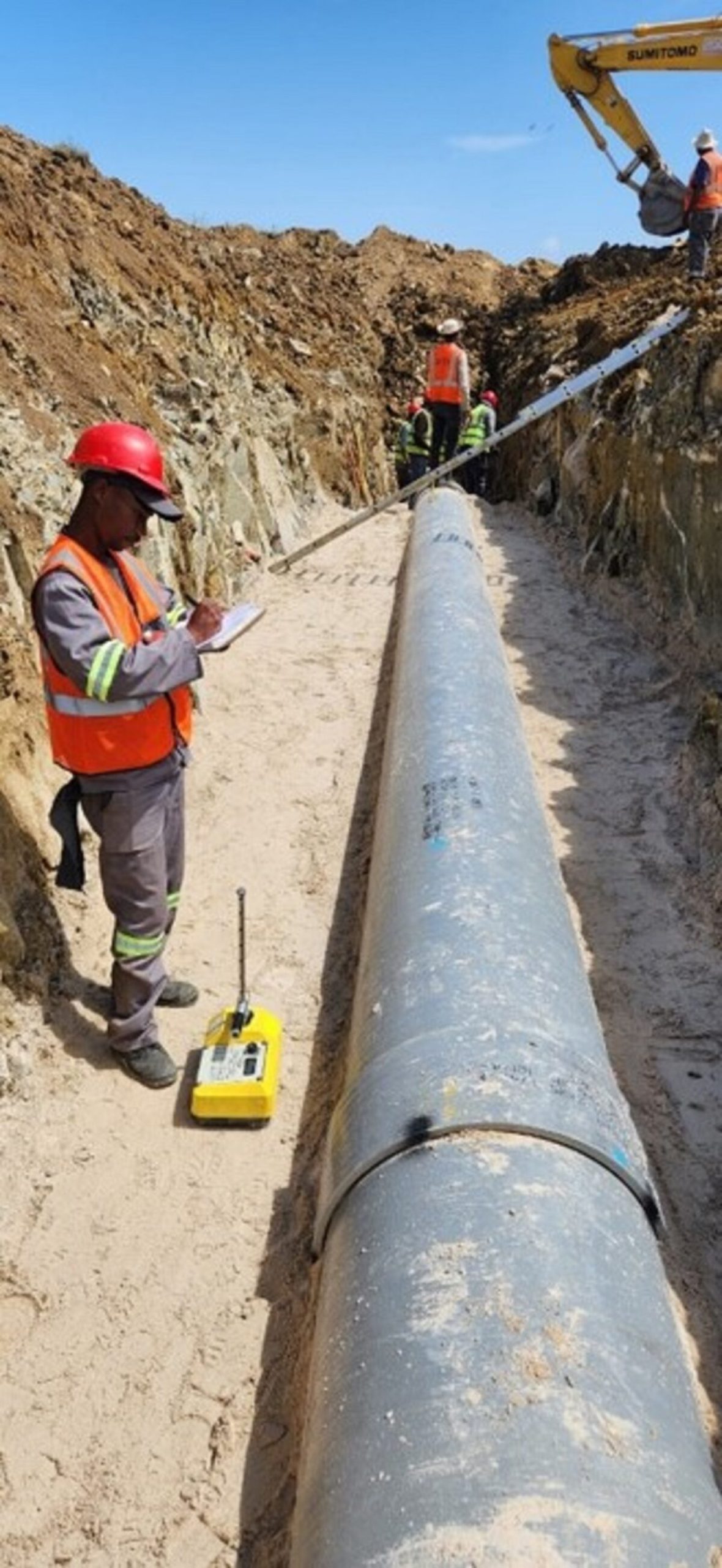 Werk aan riool-oorlope vorder