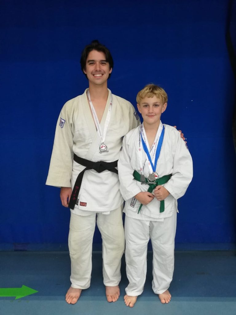 Charl du Toit and Tuvya Hough at the CTJA qualifier for SA Schools and Nationals held on 17 May.