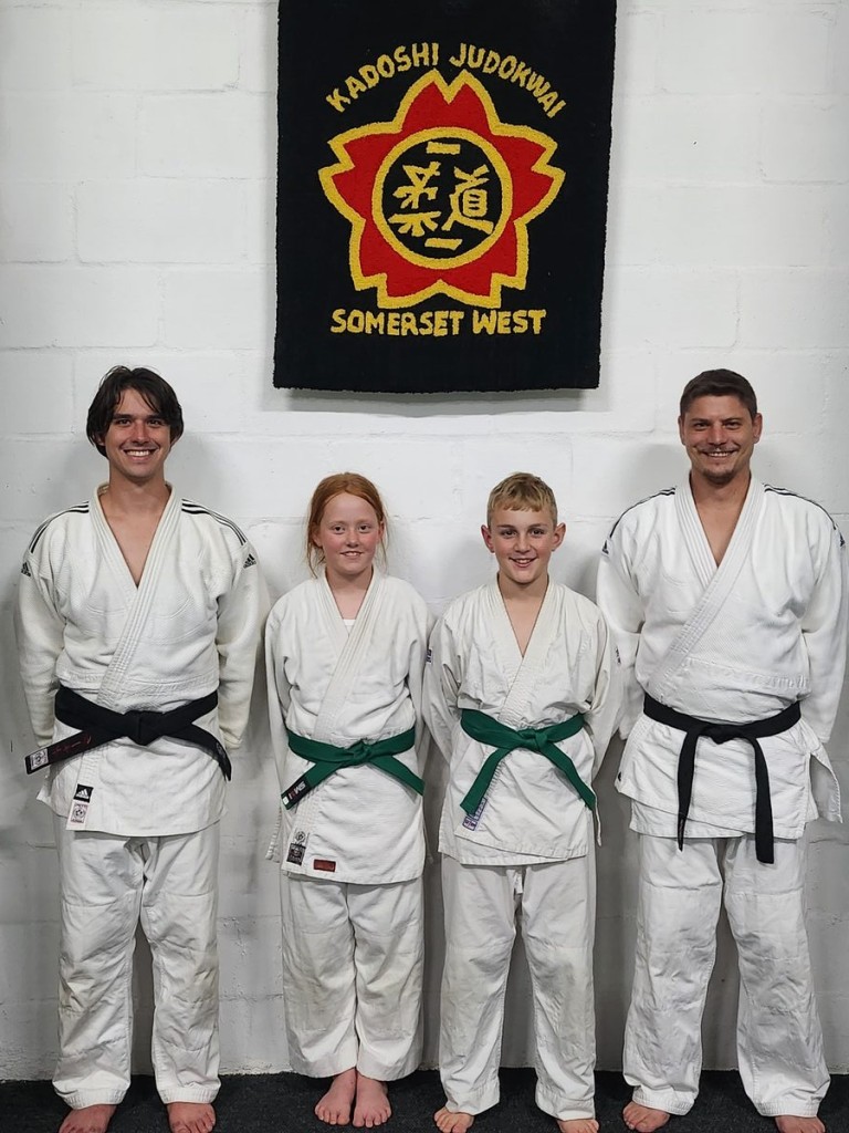 Charl du Toit, Anja de Villiers, Tuvya Hough and Jean du Toit will be participating in a Judo Kata competition in Pretoria later this month.