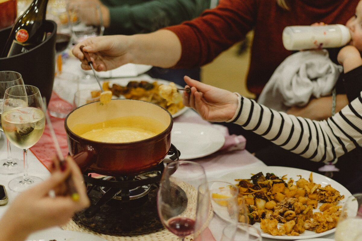 Anyone for a delicious cheese fondue?