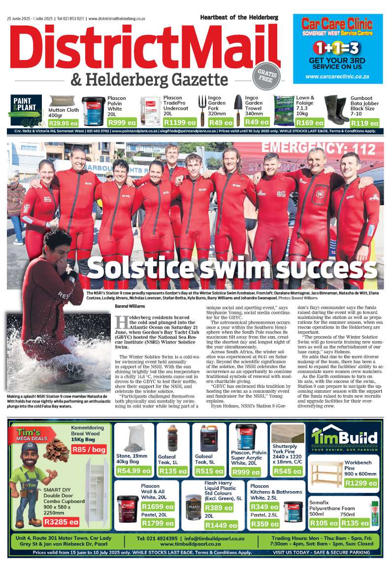 DistrictMail & Helderberg Gazette – E-Edition – 25 June 2025