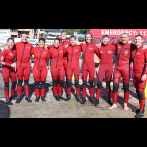 Helderberg residents celebrate Solstice swim success for NSRI fundraiser