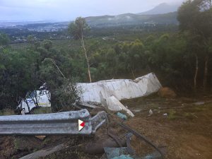 ‘Diesel op pad laat vragwa rol’ beweer eienaar na ongeluk