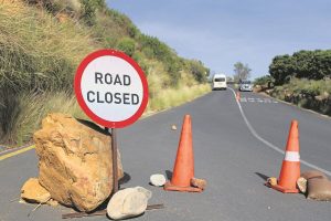 Another 18 months of roadworks at Steenbras Access Road
