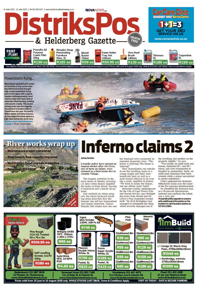 DistrictMail & Helderberg Gazette – E-Edition – 16 July 2025