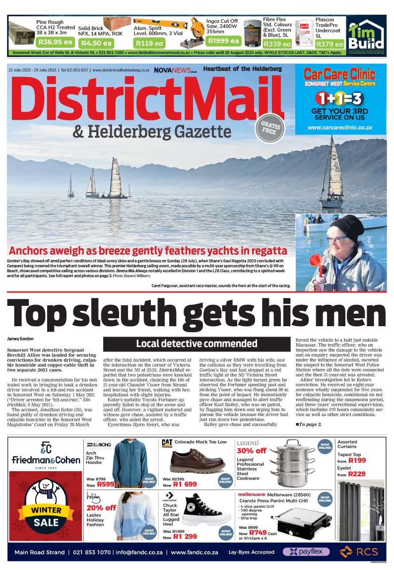 DistrictMail & Helderberg Gazette – E-Edition – 23 July 2025