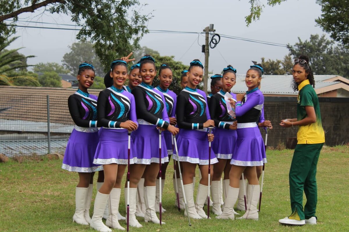 Die Grabouw Senior Majorettes oefen vir die komende SAMCA nasionale kampioenskappe in Oudtshoorn.