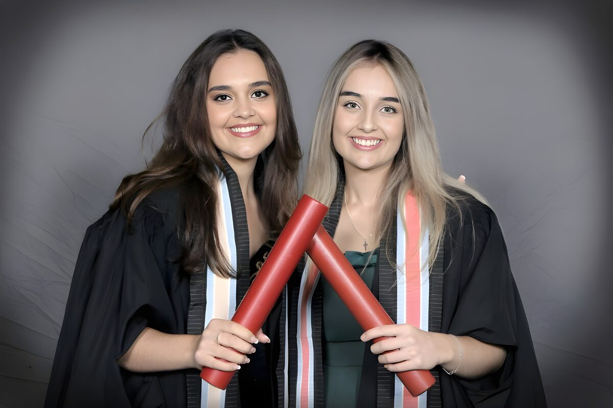 Somerset West sisters graduate together