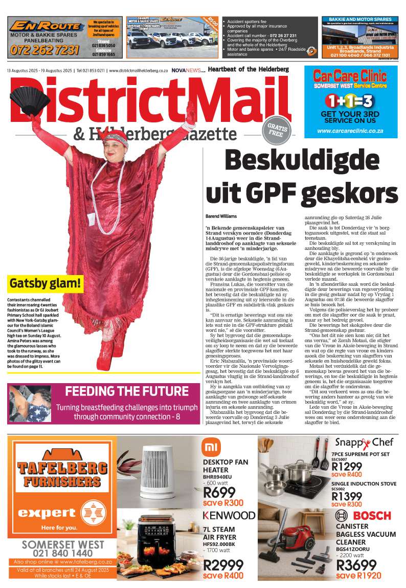 DistrictMail & Helderberg Gazette – E-Edition – 13 August 2025