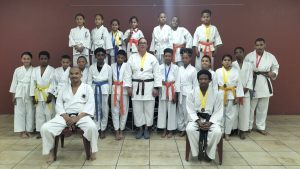 Macassar karatekas showcase their skills at Gichin tournament