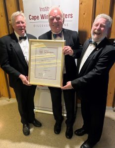 South African wine industry honours Ken Forrester at Stellenbosch awards