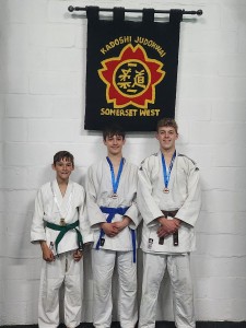 Judoka’s on the podium