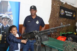 All aboard: open day at naval college