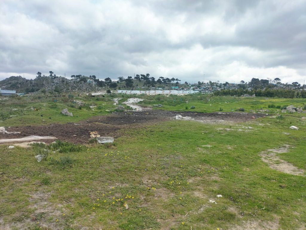 Plot 8078 where the Gypsy Queen housing development is planned to be located.