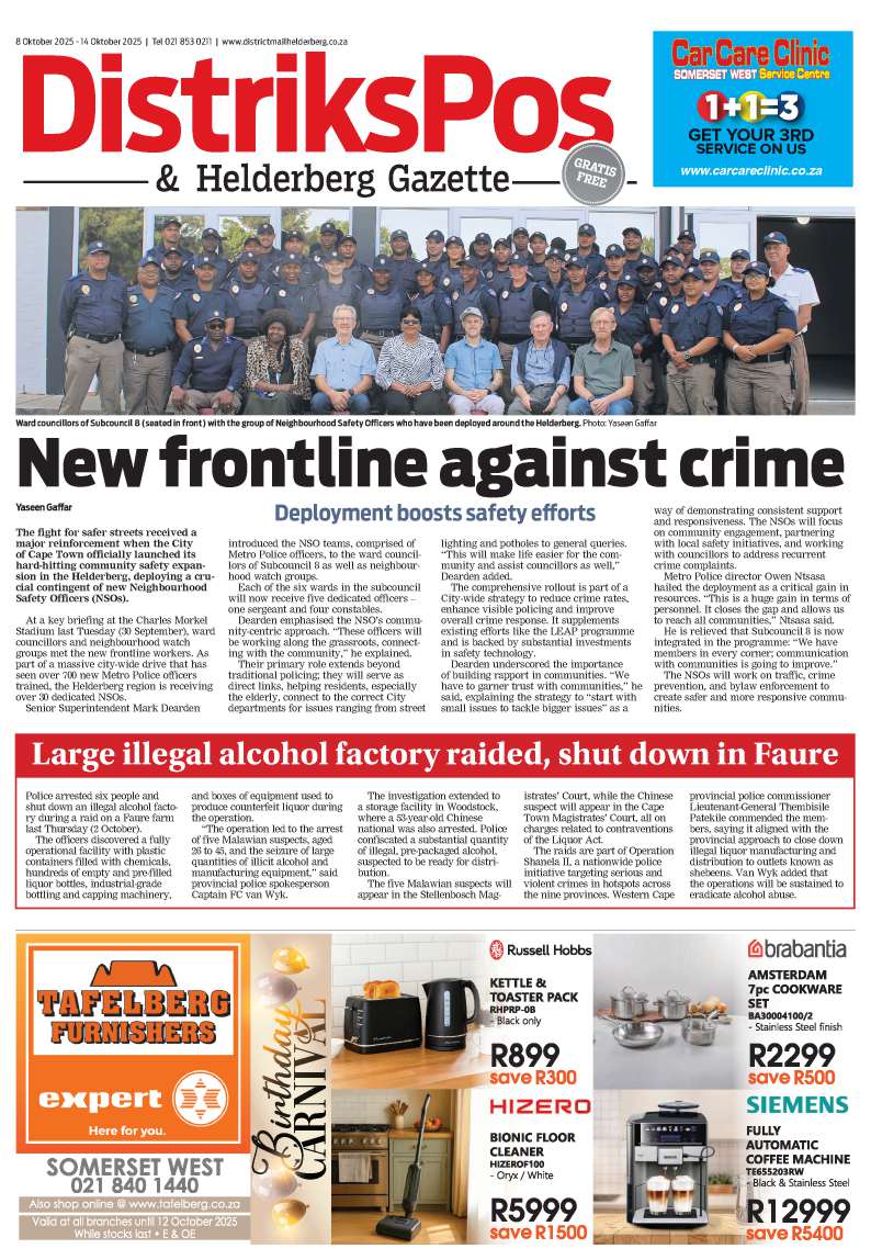 DistrictMail & Helderberg Gazette – E-Edition – 8 October 2025
