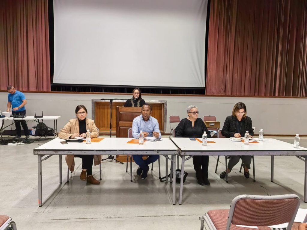 Vier paneellede van verskillende organisasies bespreek GBVF-uitdagings en aanbevelings.