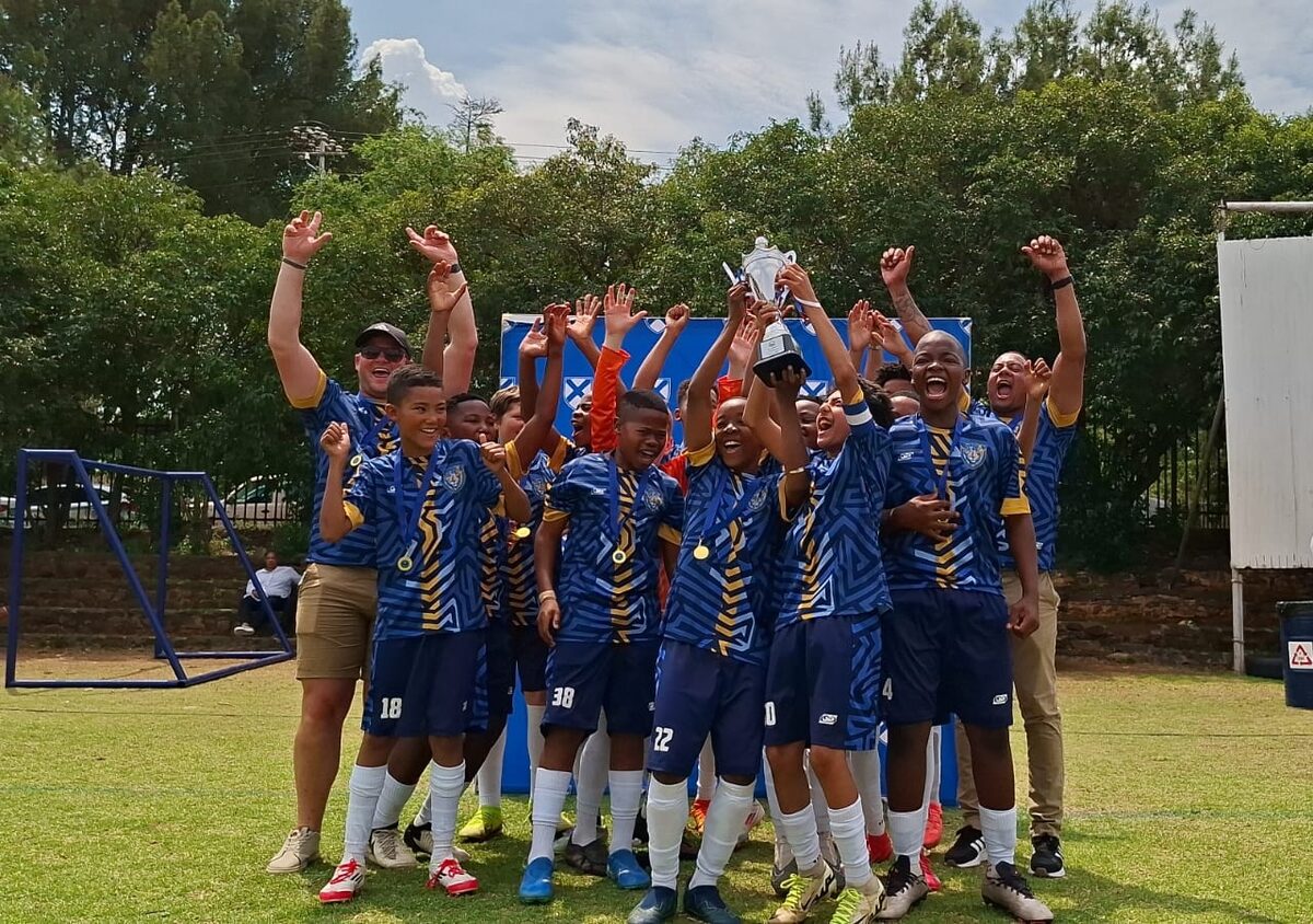 Curro footballers claim victory at Saints tourney