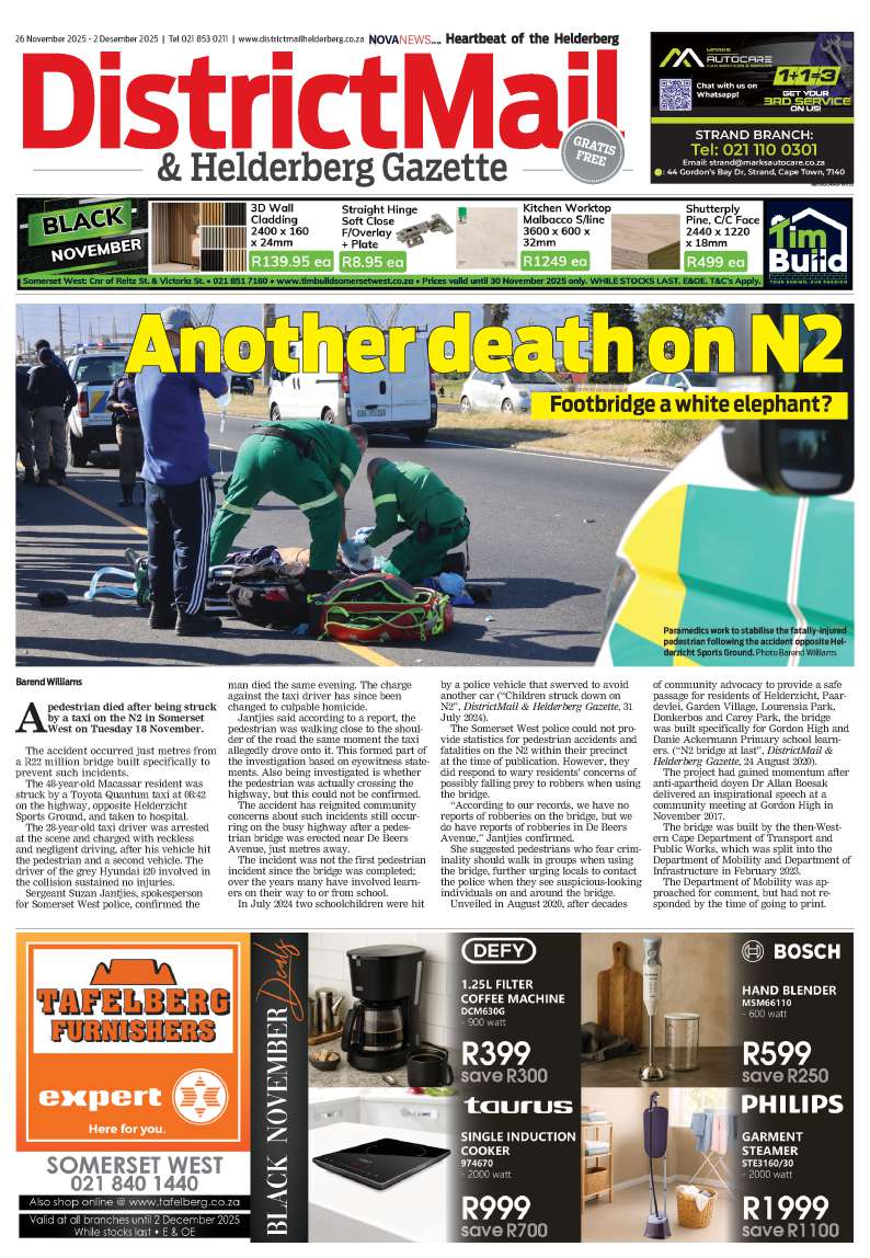 DistrictMail & Helderberg Gazette – E-Edition – 26 November 2025