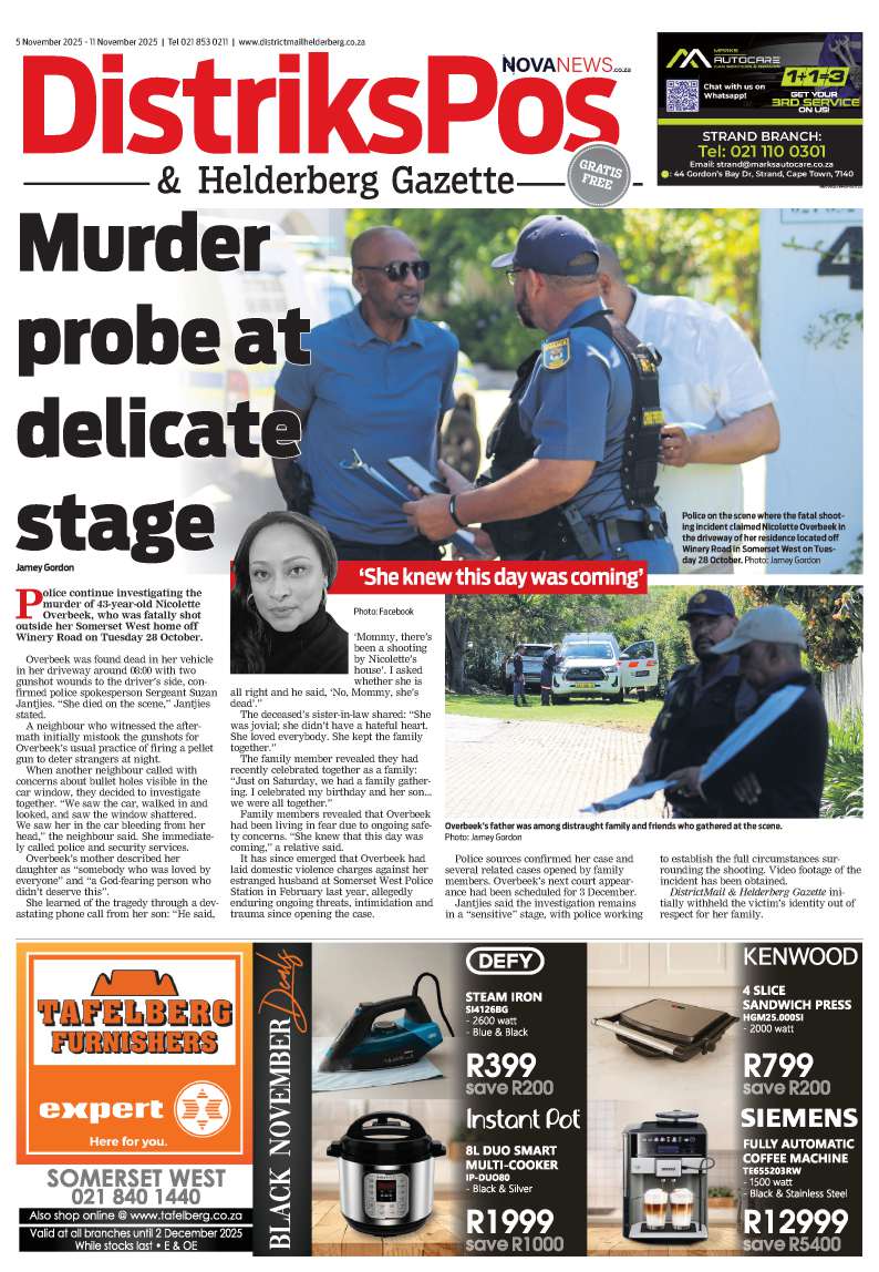 DistrictMail & Helderberg Gazette – E-Edition – 5 November 2025