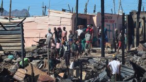 Blaze leaves dozens of families homeless in Nomzamo