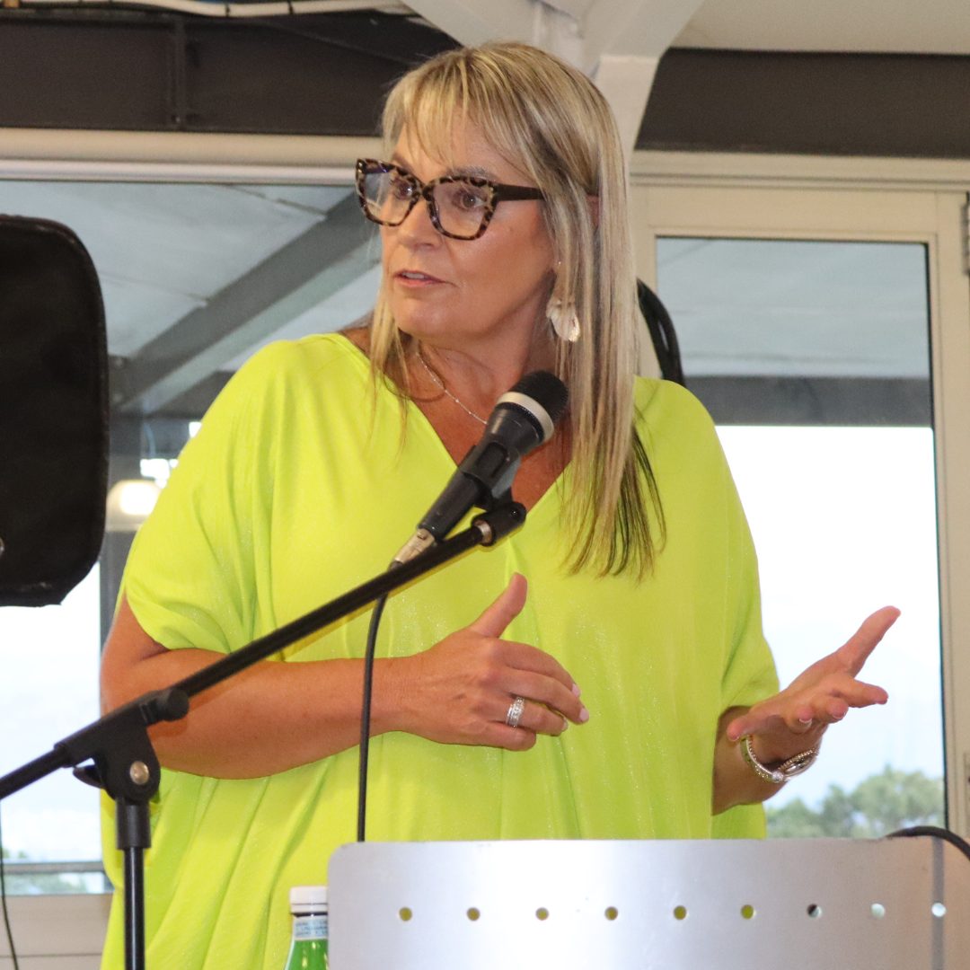 Zelda le Grange, Mandela's former assistant, shares insights at Chas Everitt Somerset West gala dinner.