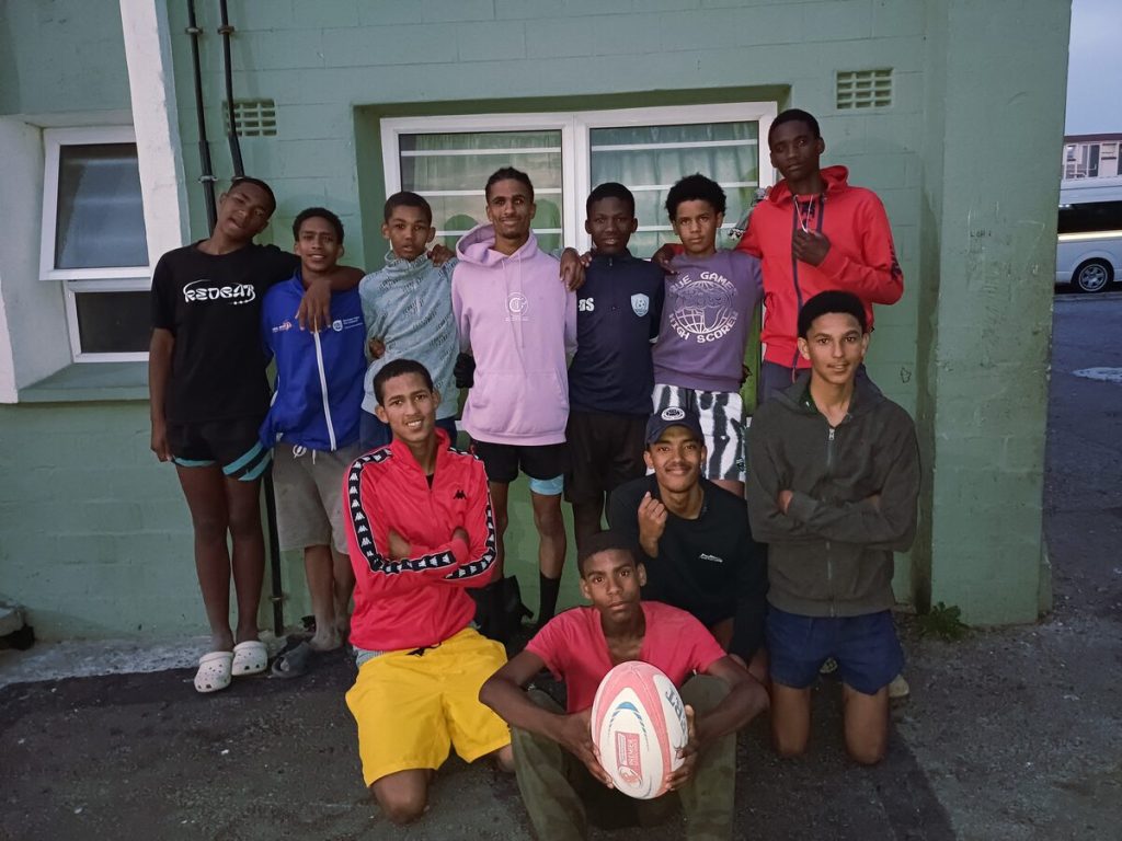 The Macassar Touch Rugby team.