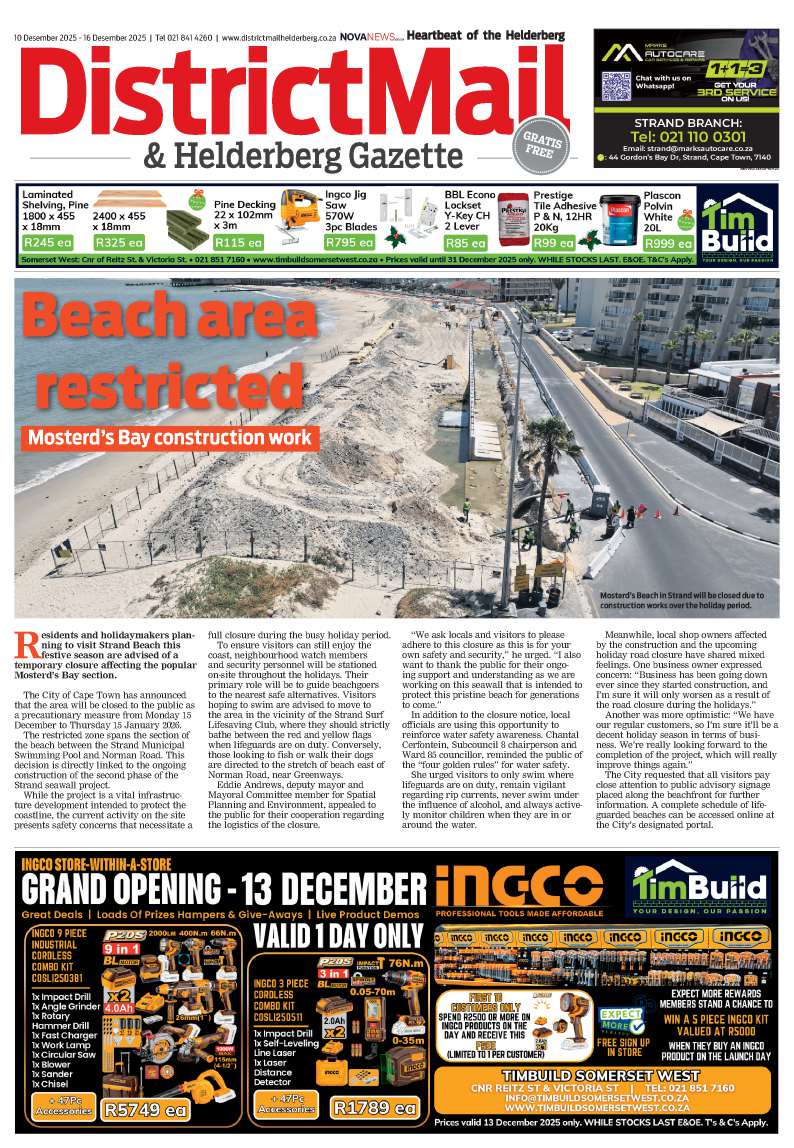 DistrictMail & Helderberg Gazette – E-Edition – 10 December 2025
