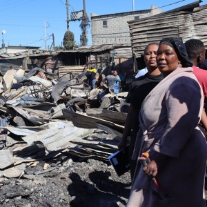 Inferno devastates Ethembeni: One dead, 100 homes destroyed