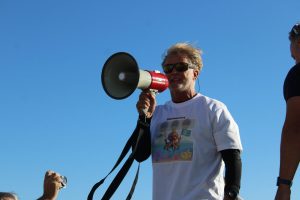 300 residents march against Strand sewage spills