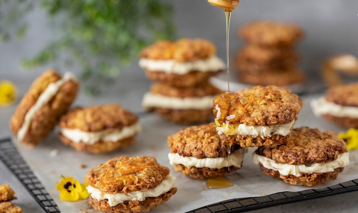 Celebrate Carrot Cake Day with a delicious cookie twist