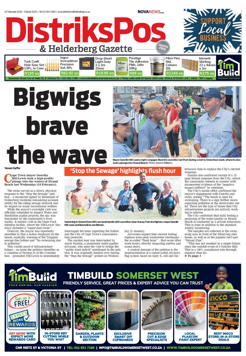 DistrictMail & Helderberg Gazette – E-Edition – 25 February 2026