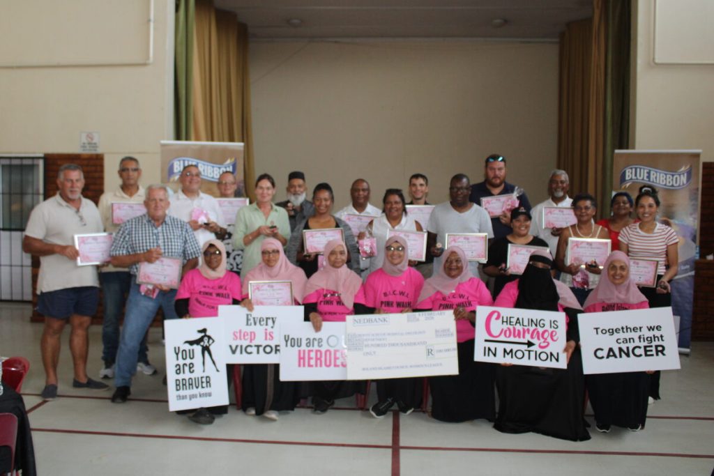 Pictured are the ladies of BICWL with some of the essential volunteers and sponsors. Photo: Yaseen Gaffar