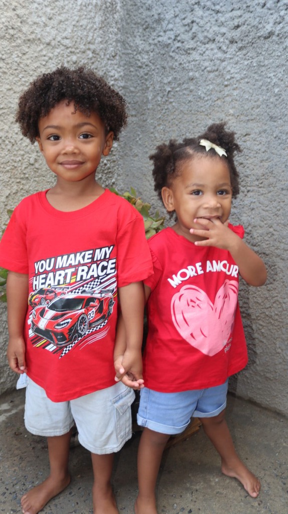Siblings Rayhano Philander and Naeelah Malgas share some perfectly awkward Valentine's Day hand-holding.