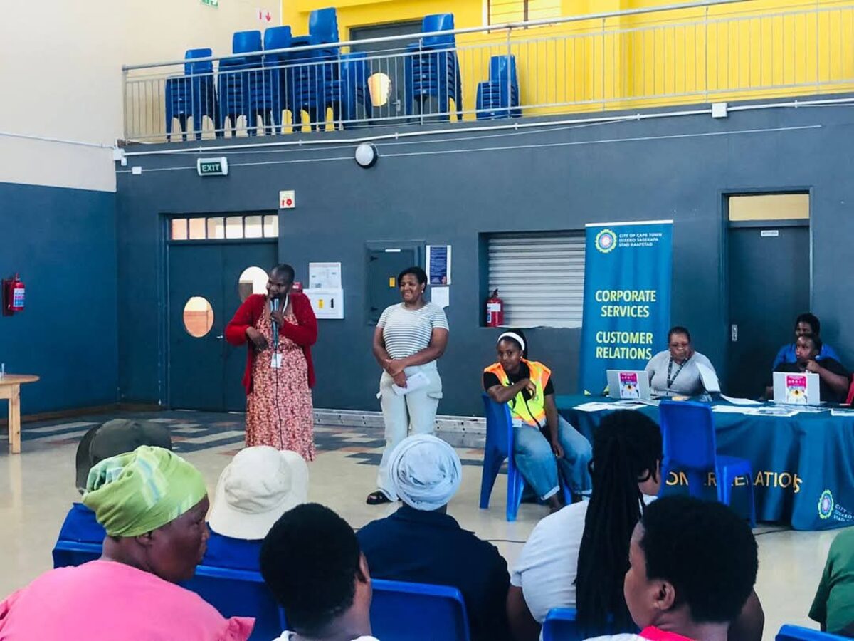 Armed with digital skills, Nomzamo residents master CCT App