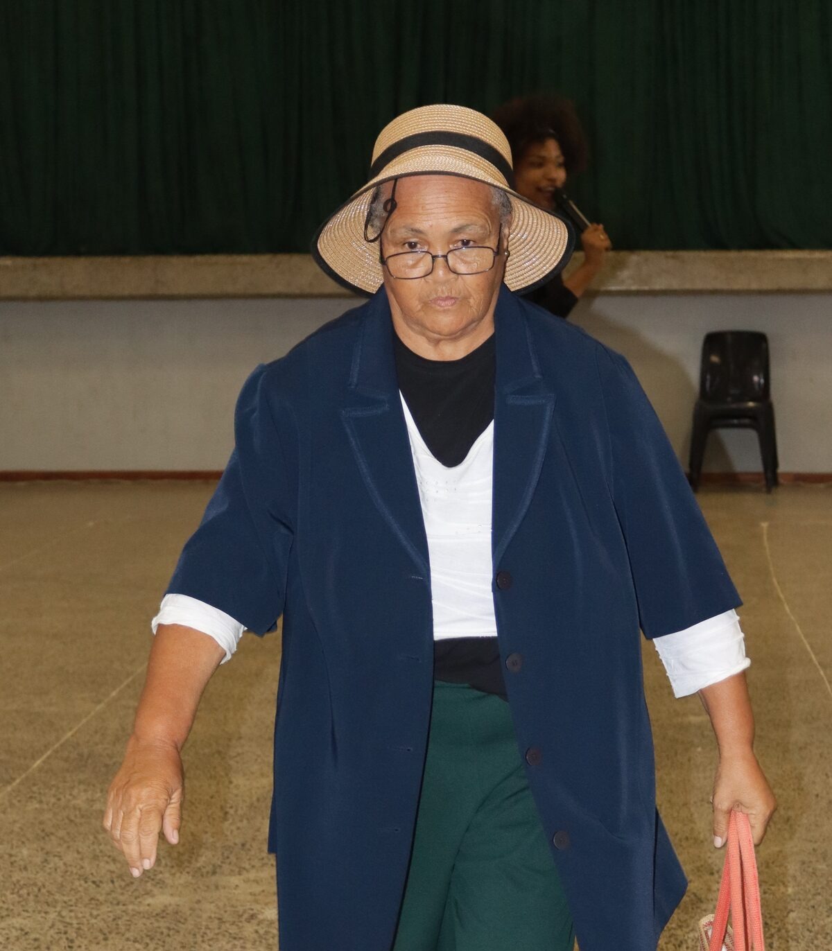 Aurelia Haarhoff kompeteer in die deftige wedloop waar styl belangriker was as spoed.