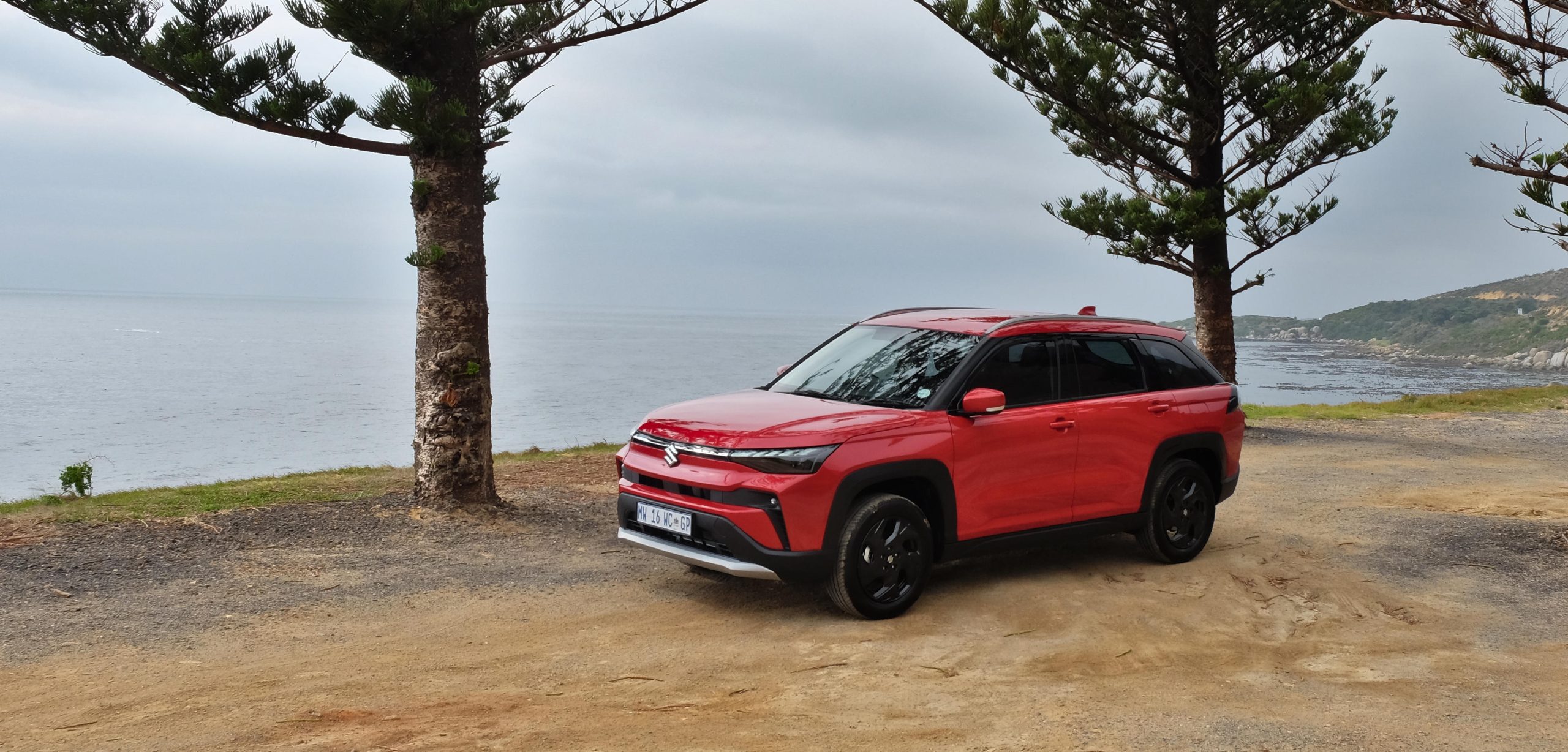 The Suzuki Across photographed during the launch drive around the peninsula.