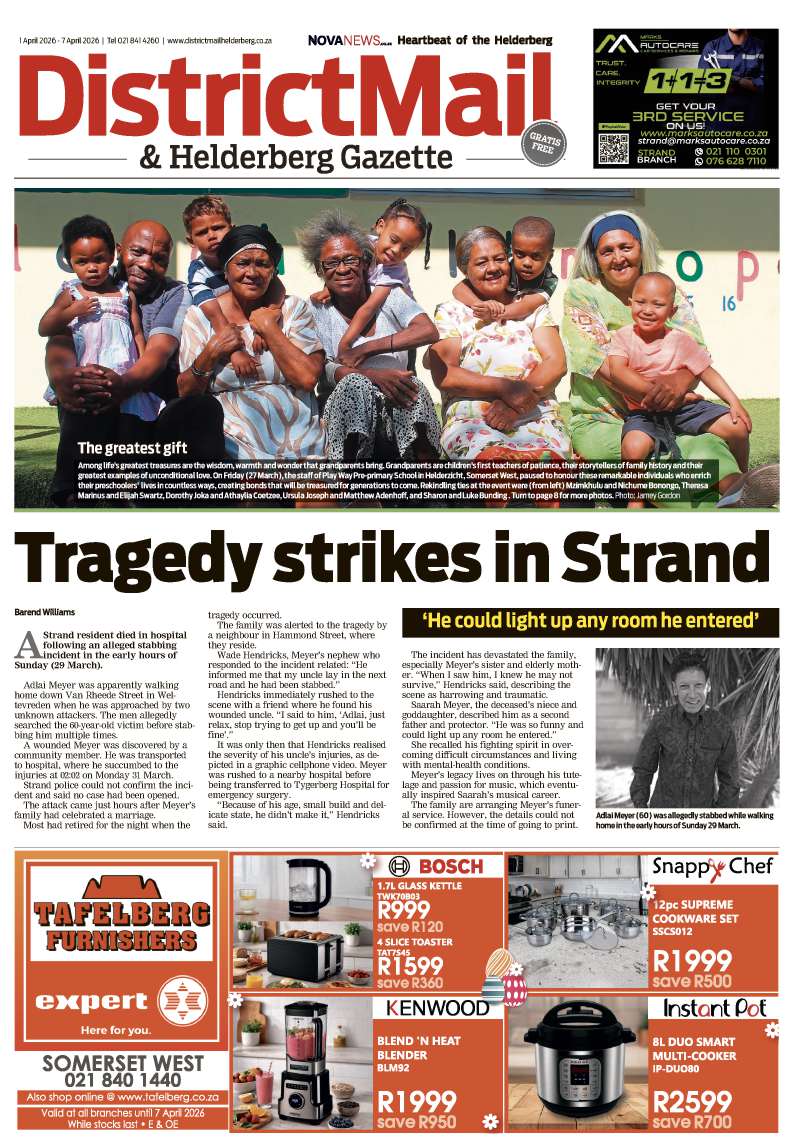 DistrictMail & Helderberg Gazette – E-Edition – 1 April 2026