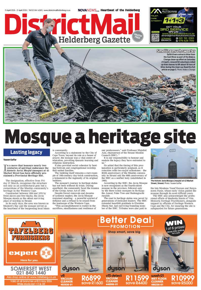 DistrictMail & Helderberg Gazette – E-Edition – 15 April 2026