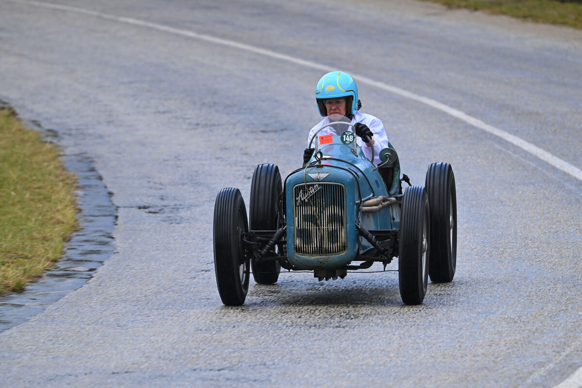 Margaret White - 1937 Austin 7 Special - 2025 Simola Hillclimb.