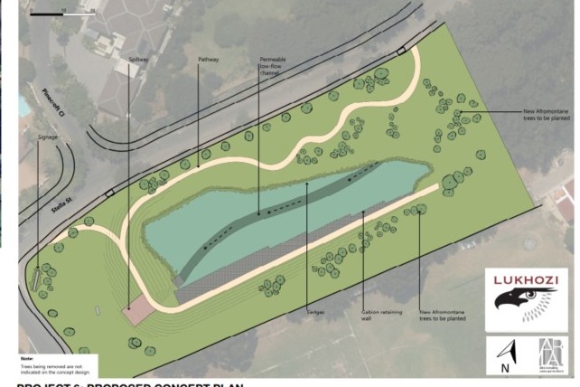 The vision for the project is to upgrade the stormwater infrastructure of the Geelsloot catchment by introducing attenuation ponds. T
