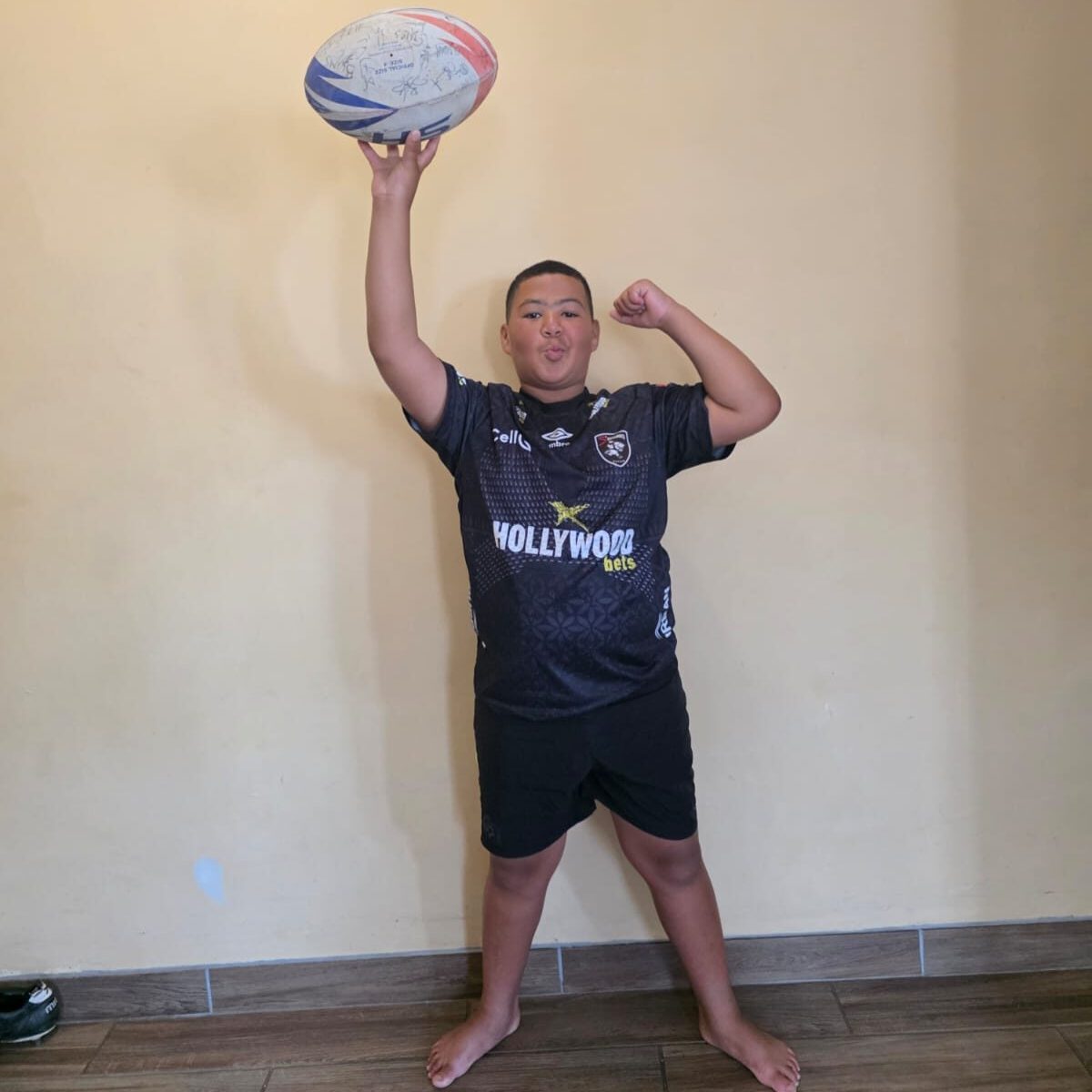Reece Meyer word elke dag wakker met 'n hart vol rugbytrots.