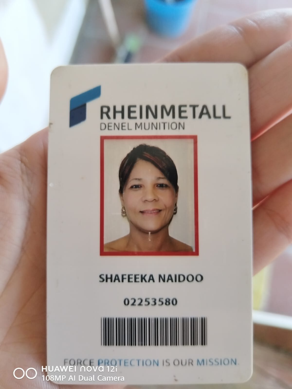 Die wyle Shafeeka Naidoo.