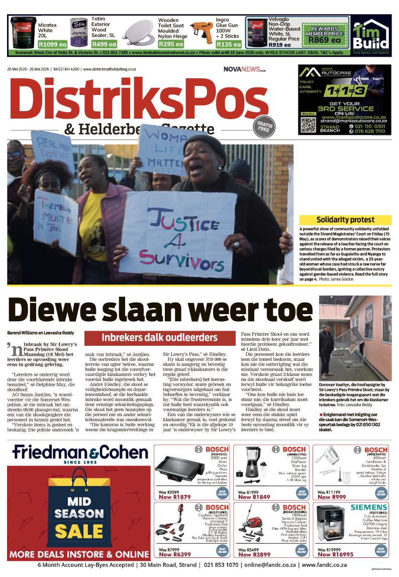 DistrictMail & Helderberg Gazette – E-Edition – 20 May 2026
