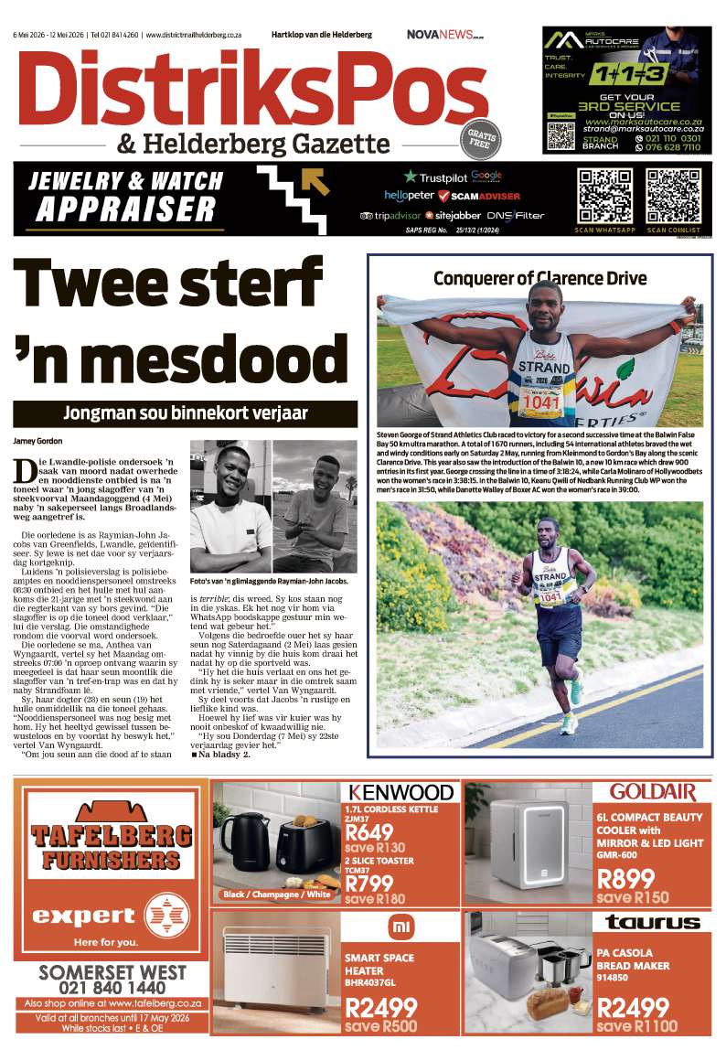 DistrictMail & Helderberg Gazette – E-Edition – 6 May 2026